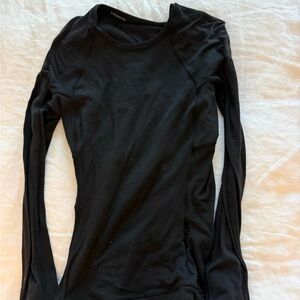 lululemon athletica Black Long Sleeve Top